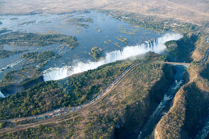 Tour of the Falls - Zimbabwe